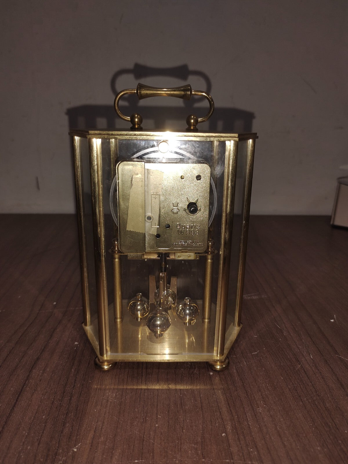 VINTAGE VERICHRON Quartz W 993 Table/Mantle Clock