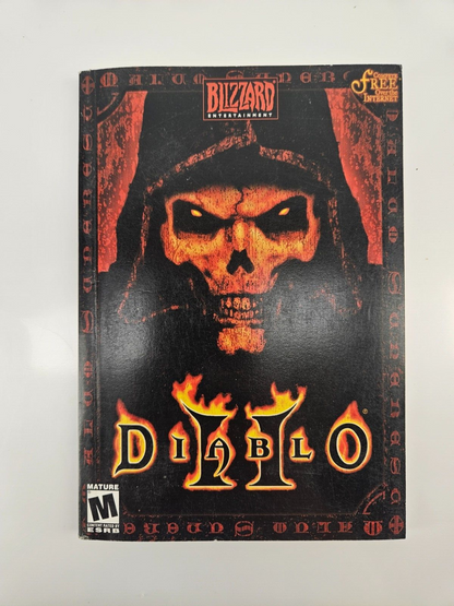 Diablo 2 II Small Box Game Manual Book