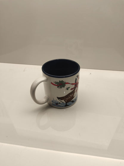 Potpourri Press White Geese Christmas Marvelous Coffee Mug