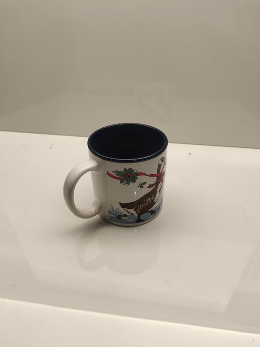 Potpourri Press White Geese Christmas Marvelous Coffee Mug