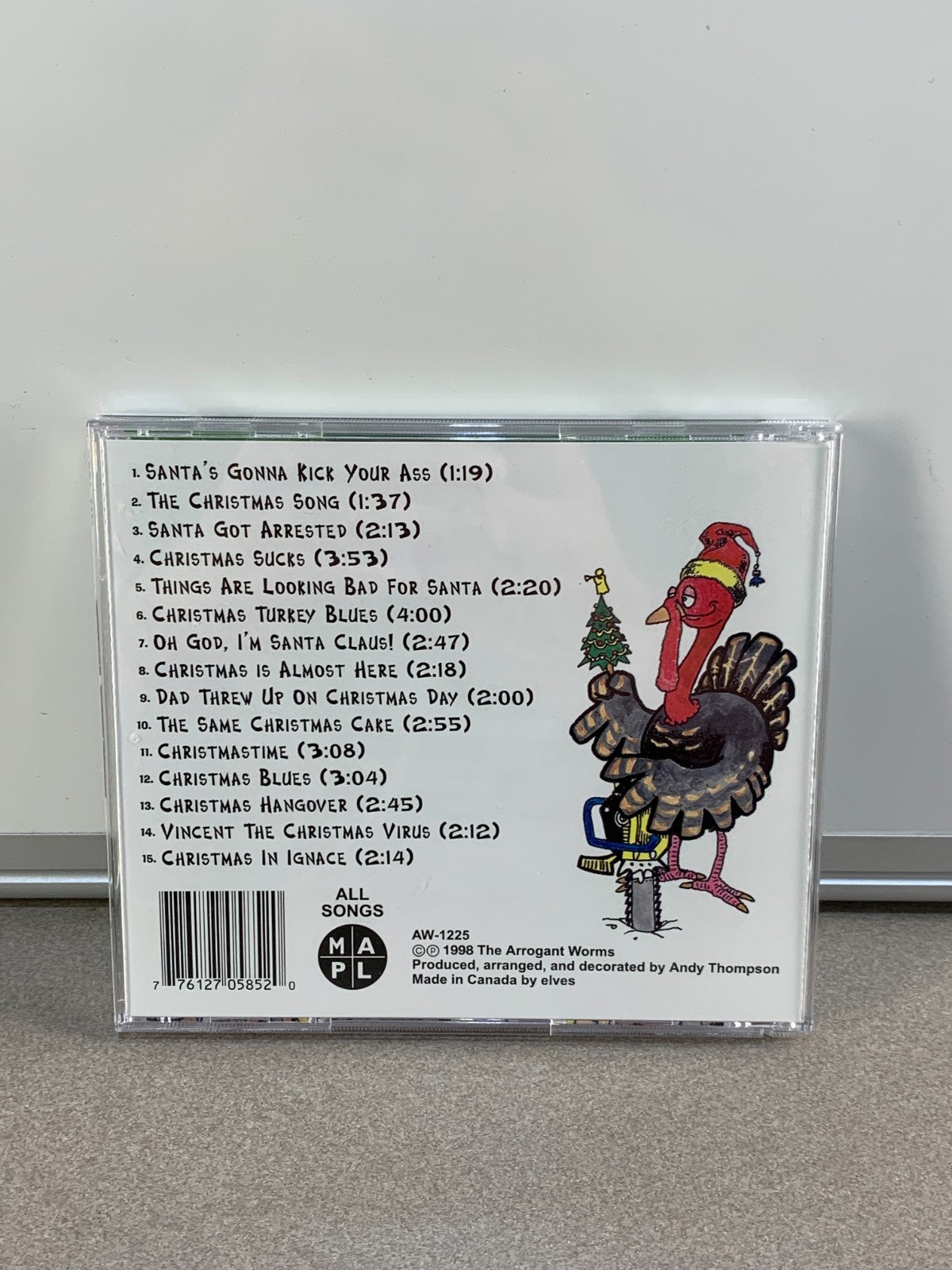 Christmas Turkey -  Arrogant Worms (CD, 2007)