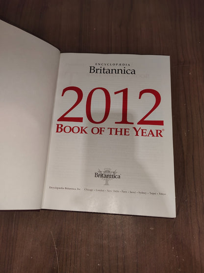 Encyclopedia Britannica Book Year - Set of 3 (2012-2013-2014)