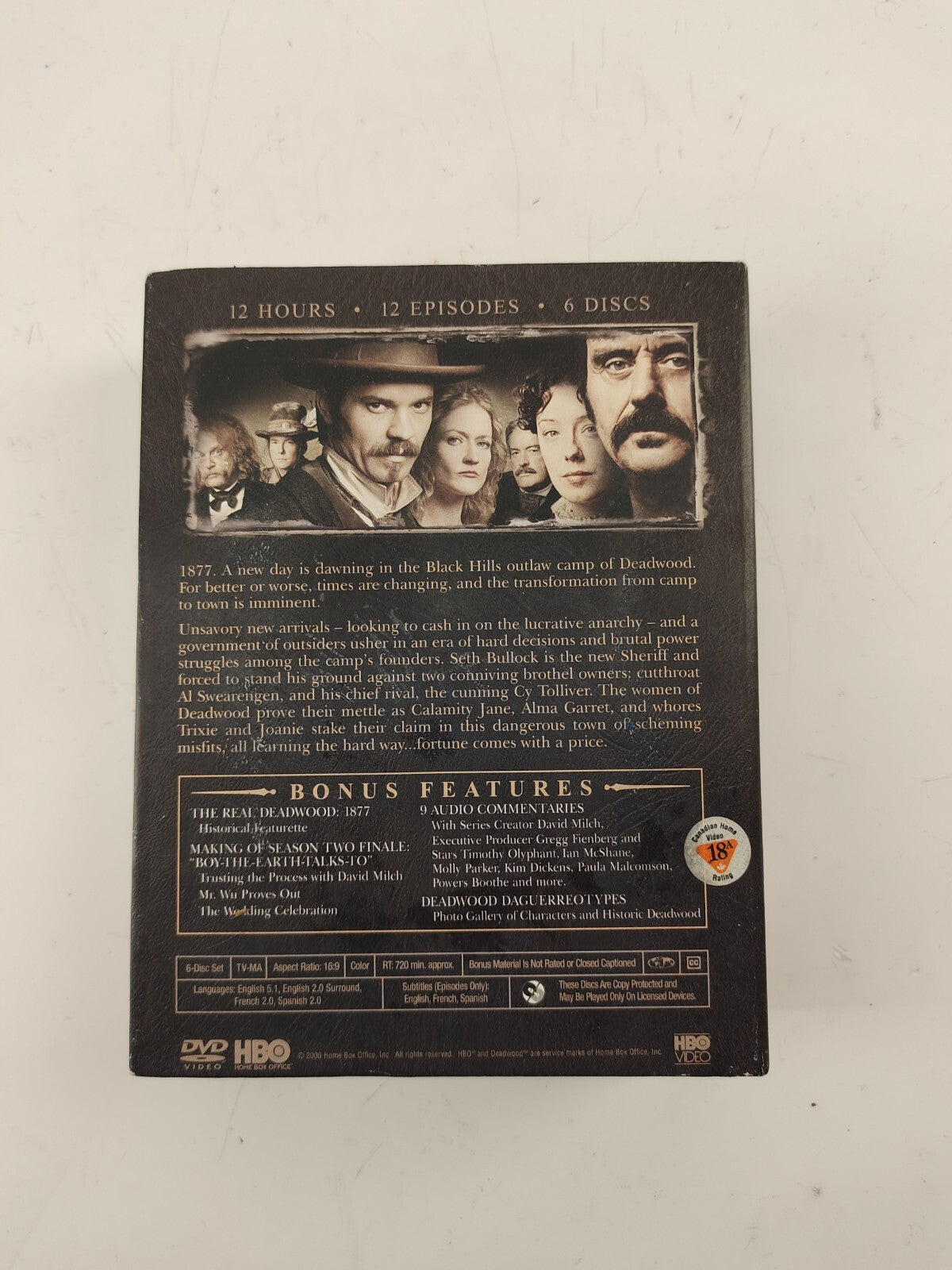 Deadwood: The Complete Second Season 2 - DVD Set