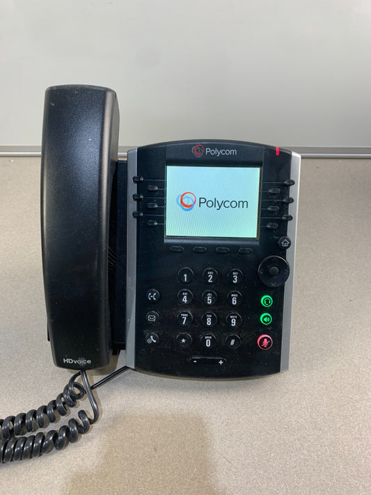 Polycom 2201-48450-001 VVX 410 12-Line IP Phone Gigabit PoE