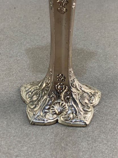Vintage Condisco E.P Antimony Silver Plated Ornate Bud Vase