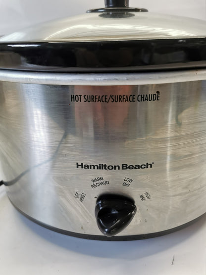 Hamilton Beach slow cooker model: 33140VCR
