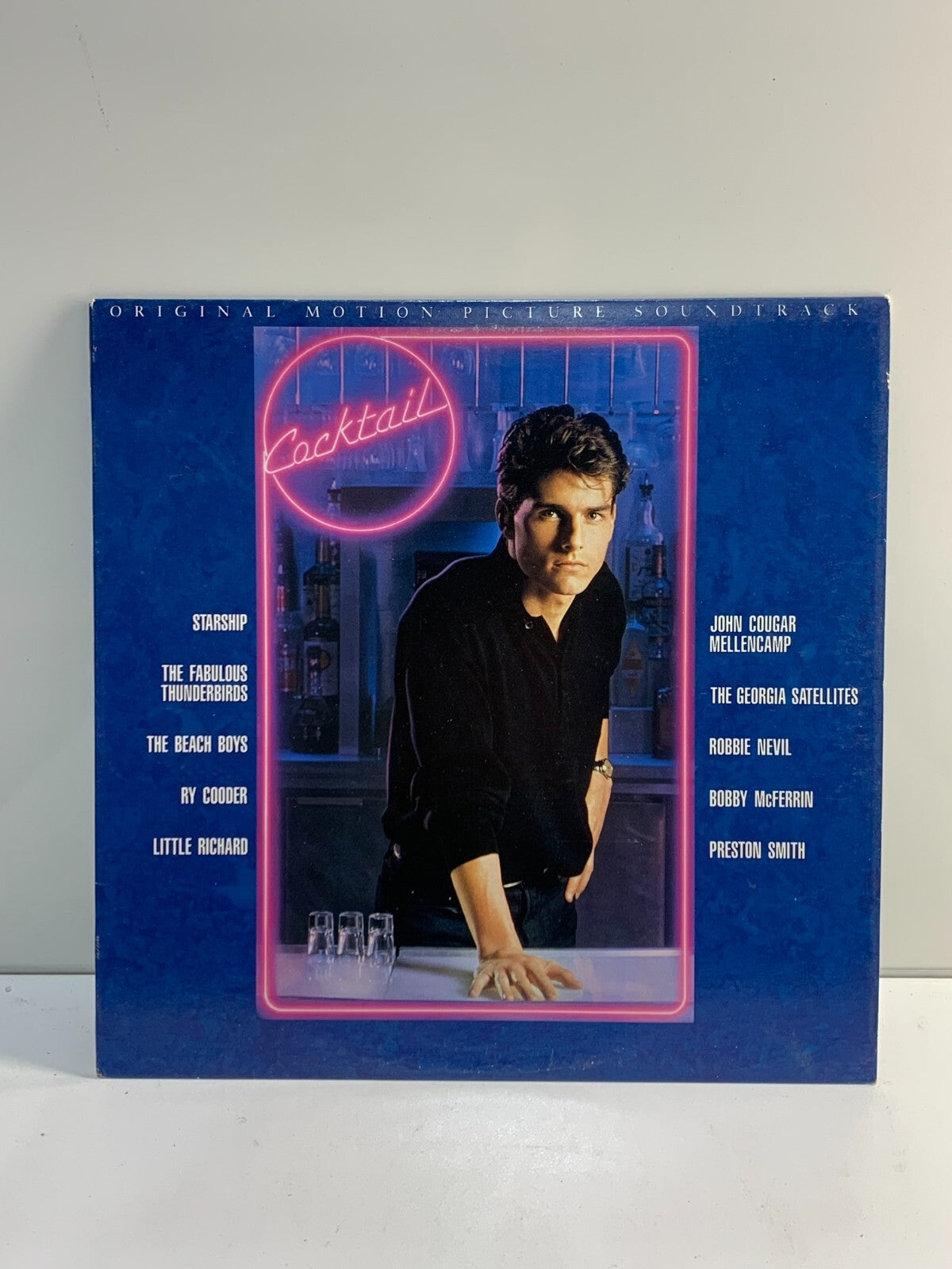 COCKTAIL Film Soundtrack LP Tom Cruise Elisabeth Shue Bobby McFerrin Beach Boys