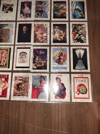 Vintage Collectible Coca-Cola Cards - Series 1 - Cards #1-100 Cards