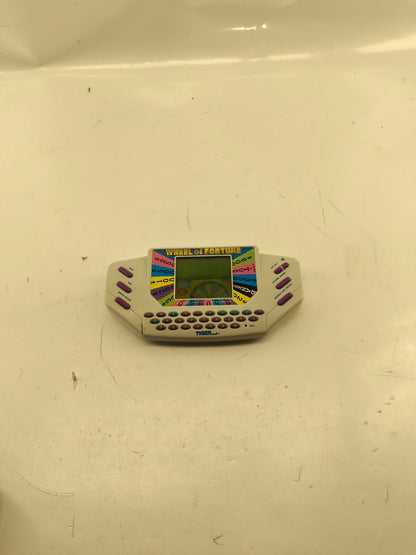 Vintage 1995 Wheel of Fortune Hand Held Game Tiger with Cartridge