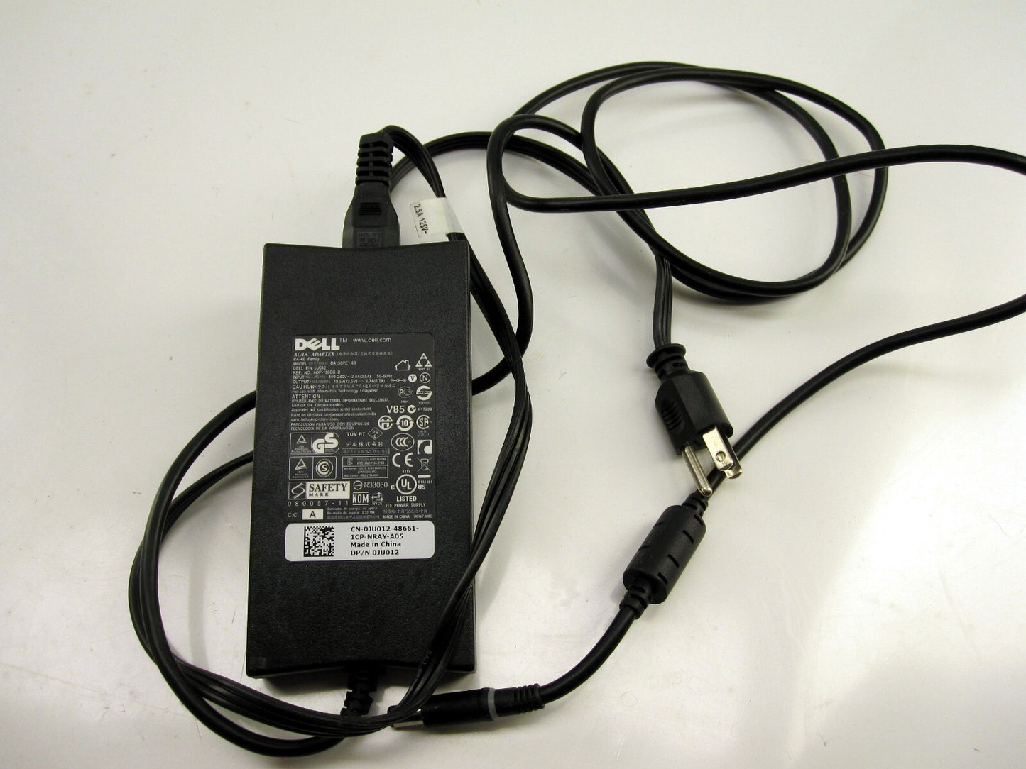 Dell LA130PM121 Power Adapter - Black