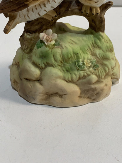 Vintage Owl Music Box Sunrise Sunset By The San Francisco Music Box Company Work