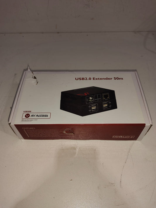 Lot of 2x AV Access U2EX50 USB 2.0 Extender Transmitter Receiver Sets 6126854