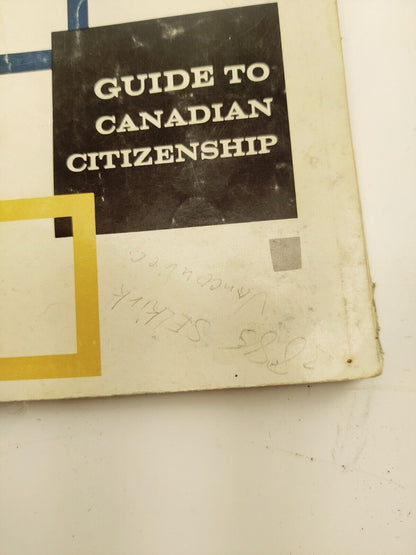 Vintage 1950s-1960s Lot of 6 Canadian Citizenship Branch Booklets