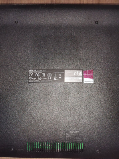 ASUS Laptop X751M 17” 1600x900 Pentium N3700 8GB RAM 1TB HDD Win10 Black