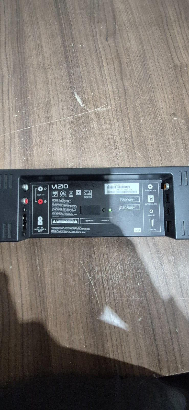 VIZIO S3821W-CNA 38" 2.1 Bluetooth Soundbar
