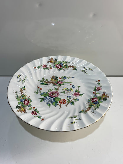 Crown Staffordshire Cake Stand Pagoda Pattern
