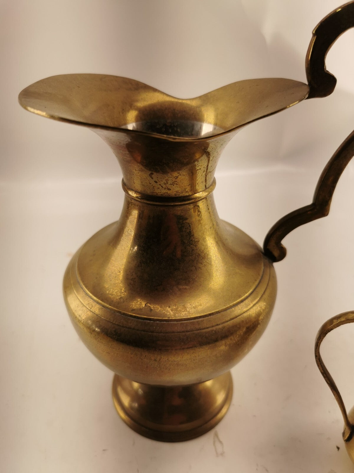 Brass pitcher W/ one freebie