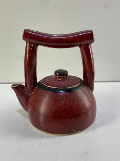 Earthenware Pier 1 Shanghai Teapot