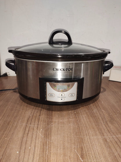 Crock Pot Original Slow Cooker Programmable Digital Control 7 - SCCPVC709S-033