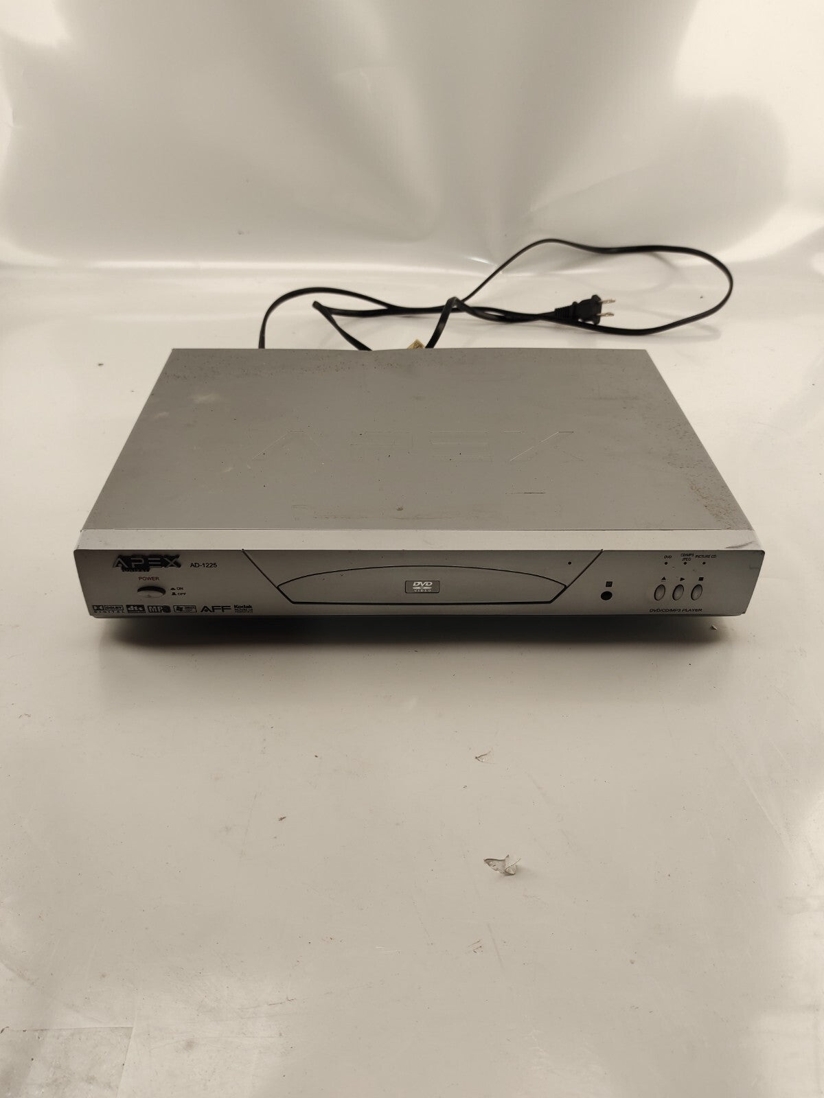 Apex Digital AD-1225 DVD CD MP3 WMA Picture CD Player