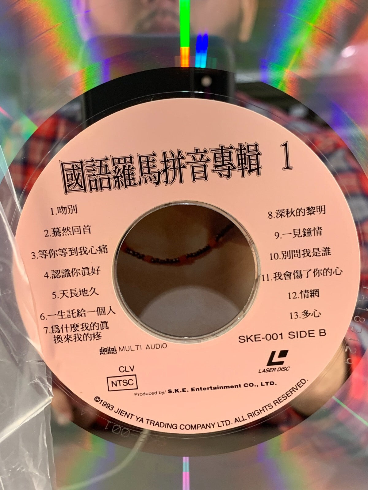 國語羅馬拼音專輯 1 - Top Hits Chinese Songs with Pinyin: vol.1 (1993) [SKE-001]