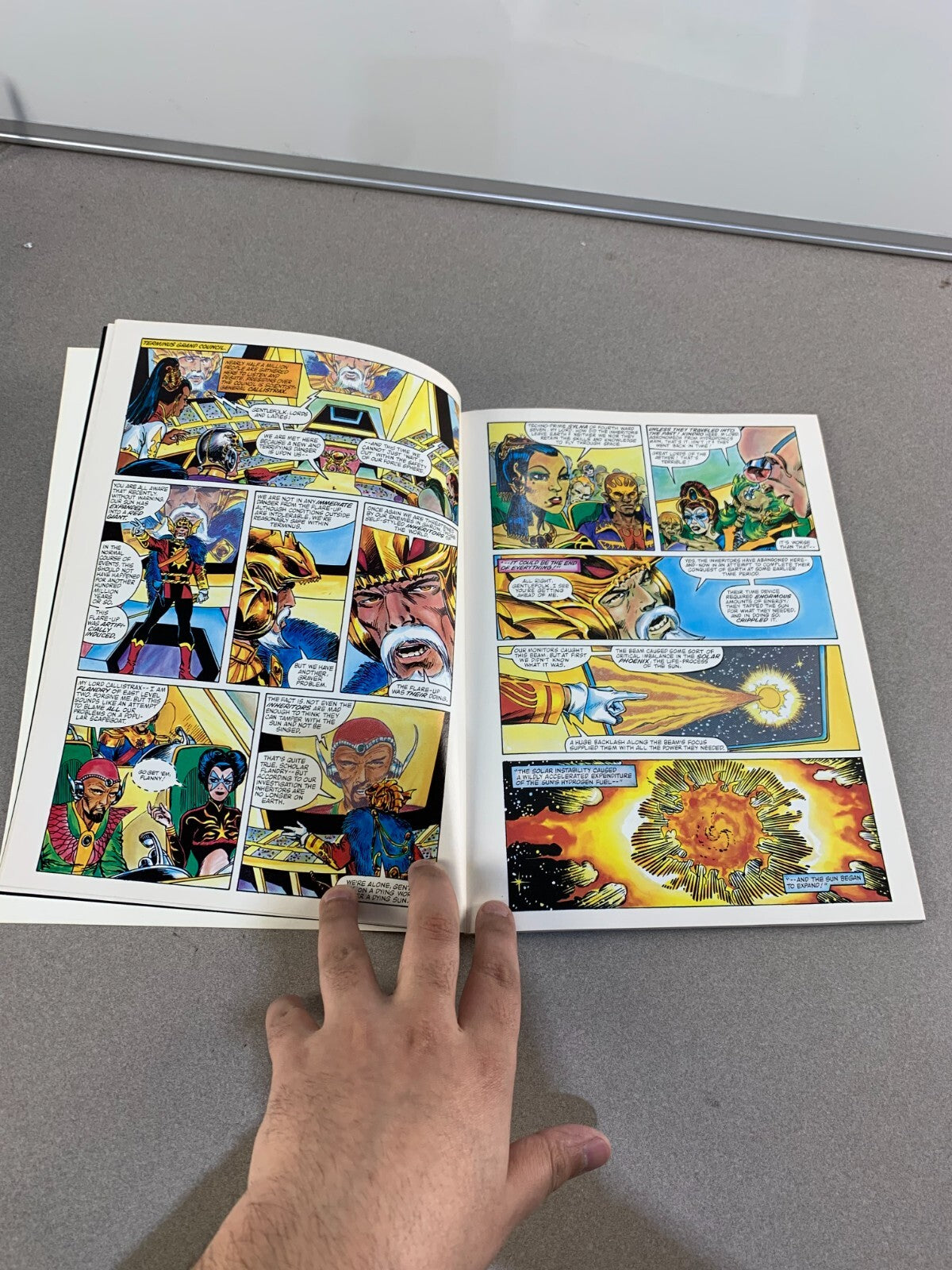 The Futurians Marvel Graphic Novel 9 - Paperback, by Dave Cockrum