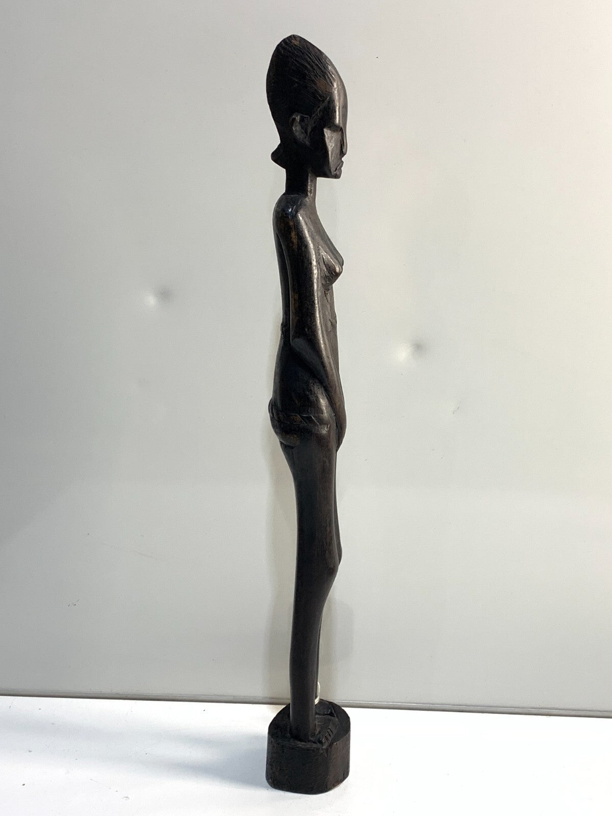 Vintage Besmo Kenyan Carved Woman