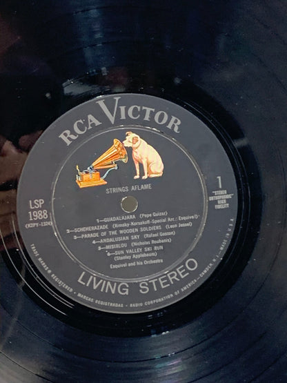 Esquivel And His Orchestra Strings Aflame RCA LP 1959