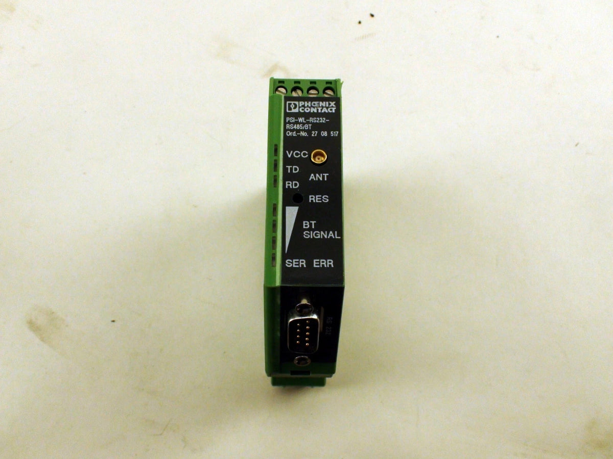 PHOENIX CONTACT PSI-WL-RS232-RS485/BT BLUETOOTH CONVERTER WIRELESS TRANSMISS