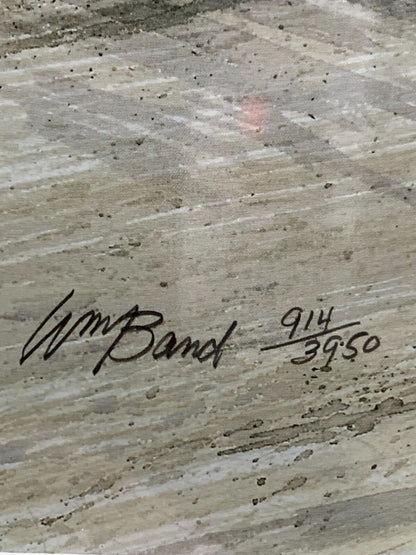 Beautiful Painting Print 914/3950 By William band