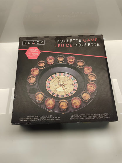 16pc Shot Roulette Drinking Gaming Set 16 in Casino Style Gambling Wheel GAME
