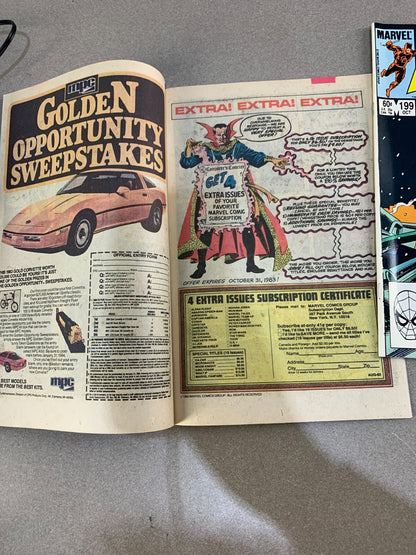 Daredevil #199 & #201 Dec 1983 Bronze Age Marvel Comics