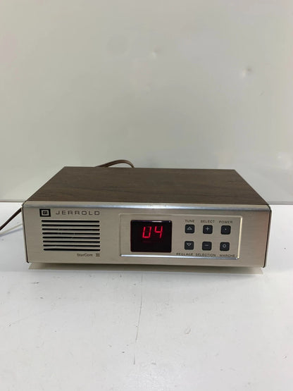 Vintage Jerrold Starcom III TV Remote Cable Converter Box RCC-3