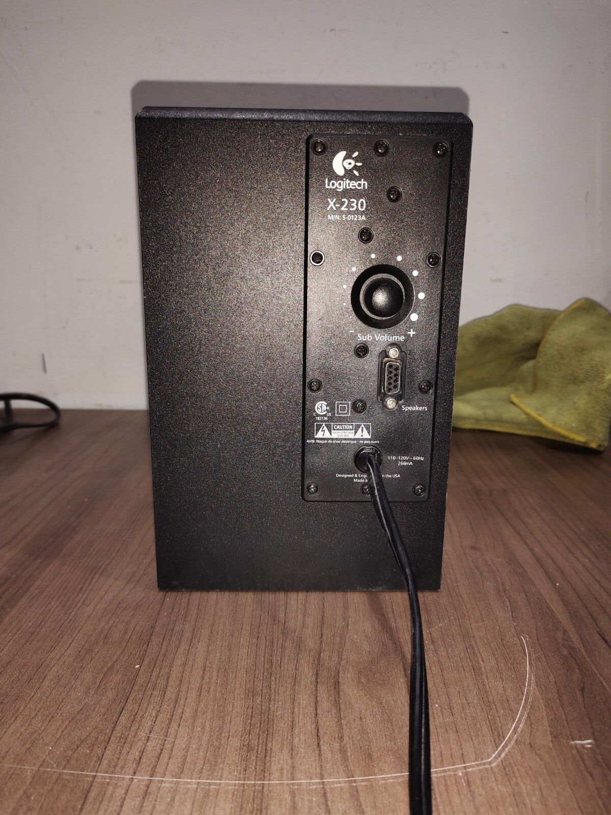 Logitech X-230 - Powerful Ported Subwoofer