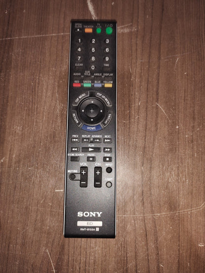 Sony BD RMT-B103A Blu-Ray DVD Remote Control