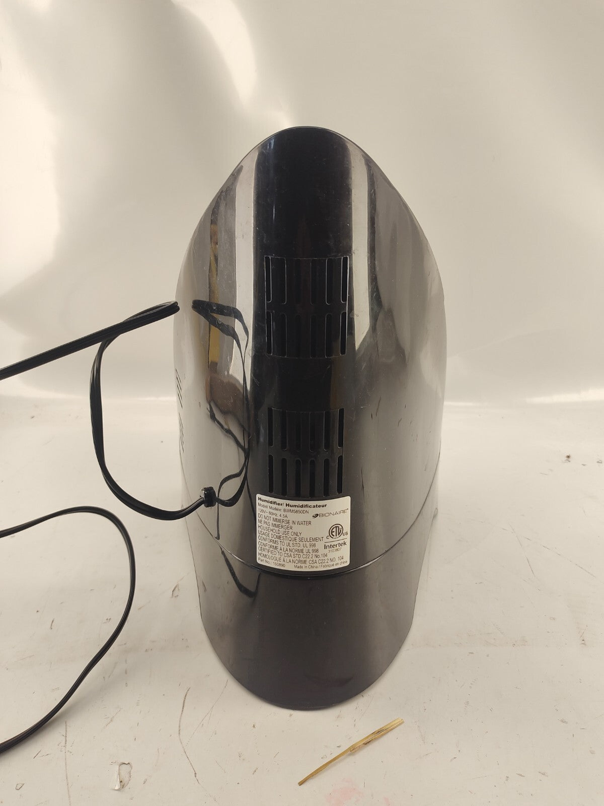 Bionaire Warm Mist Humidifier Model BWM585ODN-U Tested