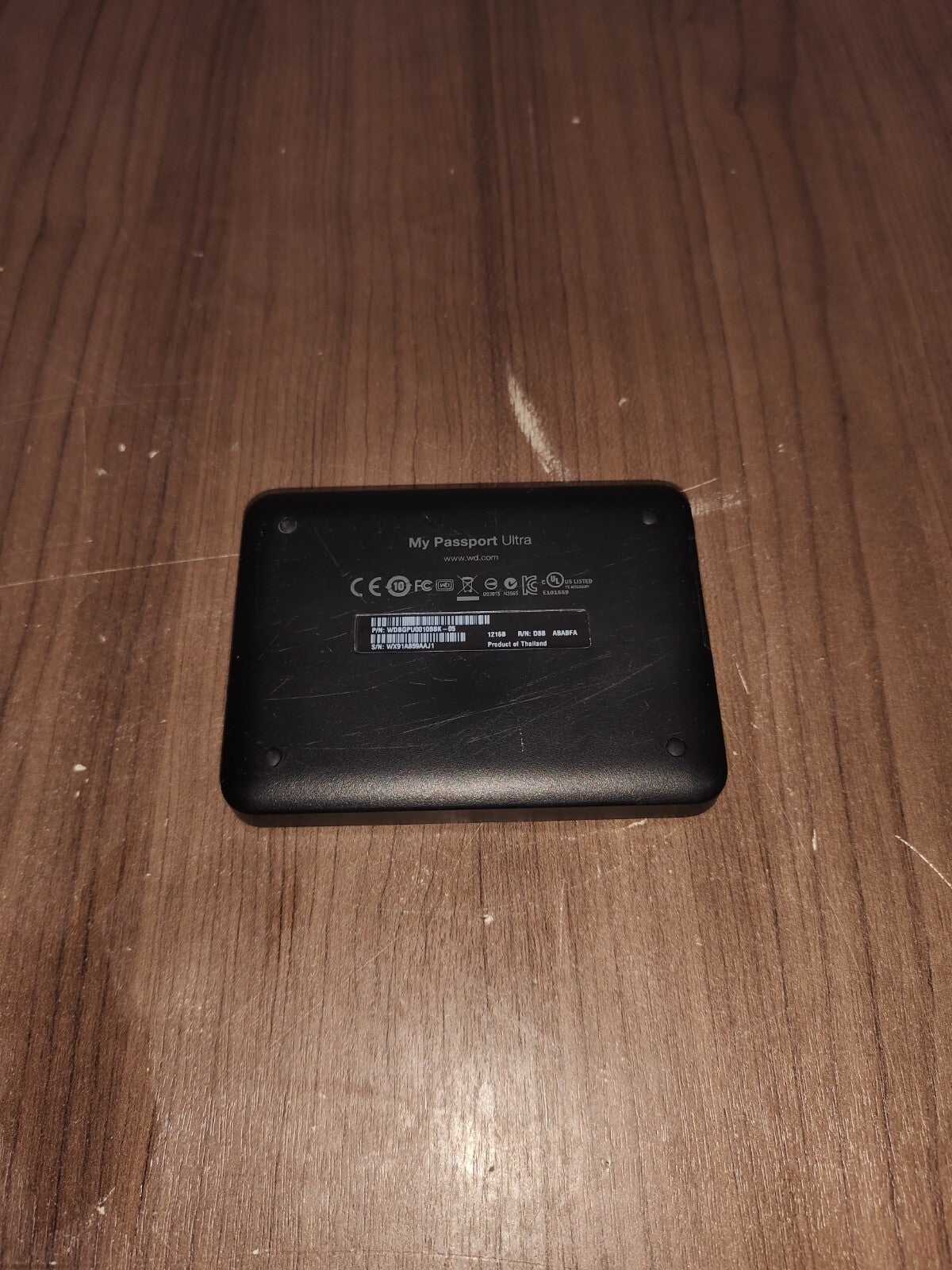 1TB WD My Passport Ultra USB 3.0 Secure Portable Hard Drive WDBGPU0010BBK