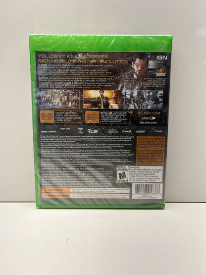 Deus Ex: Mankind Divided Day One Edition Xbox One Sealed