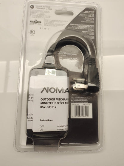 Noma Mechanical Outdoor Photocell Technology Lighting Timer Energy Saver NEW