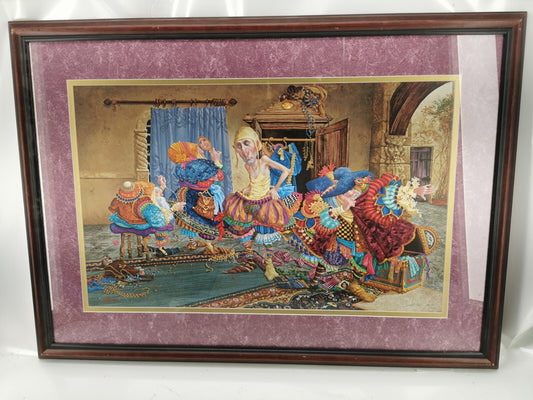 'Getting it Right' by James C. Christensen 1993, Signed 2957/4000