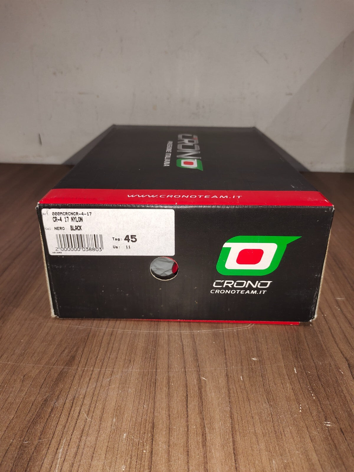 Crono CR-4 17 Cycling Shoes - Nero Black - Size - 45 (EUR)