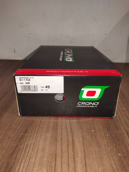 Crono CR-4 17 Cycling Shoes - Nero Black - Size - 45 (EUR)