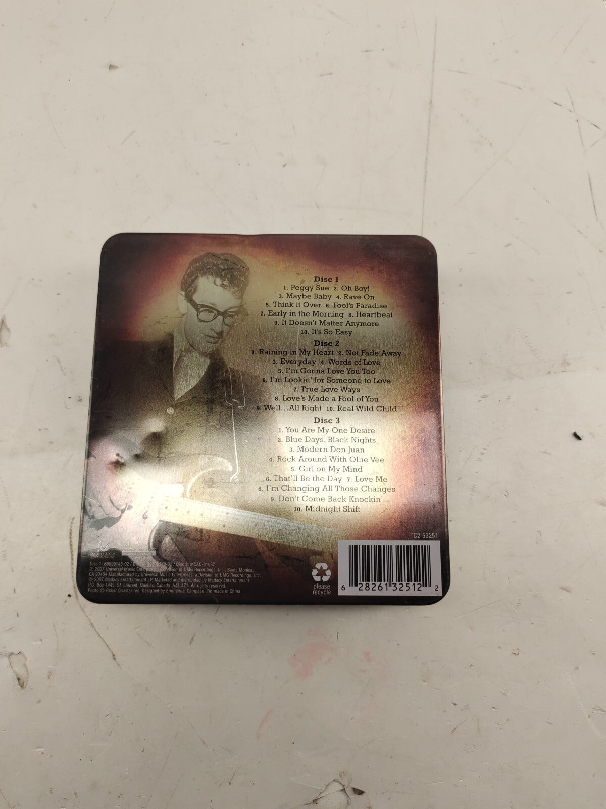 Buddy Holly "The Great Buddy Holly" CD - Collection