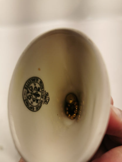 Prinknah made in England Cottage Country Scene Porcelain bell