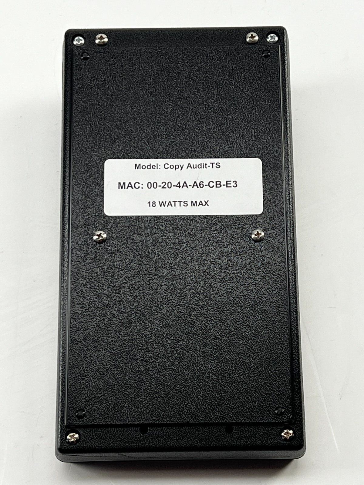 Audit-TS Transaction Recovery System - Touch Pad