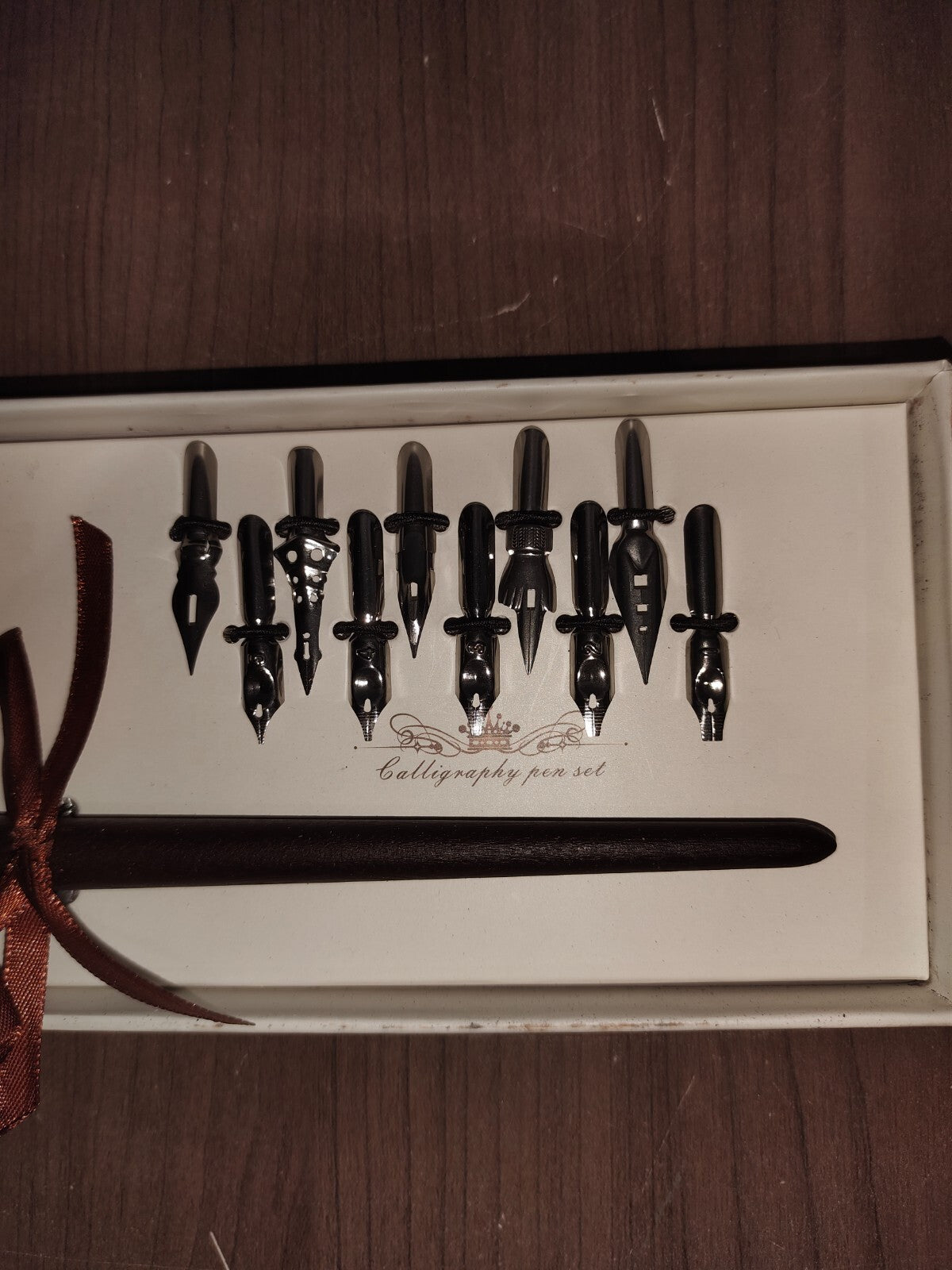 Calligraphy Pen Set - 10 Attachments The Feather Pen Ink