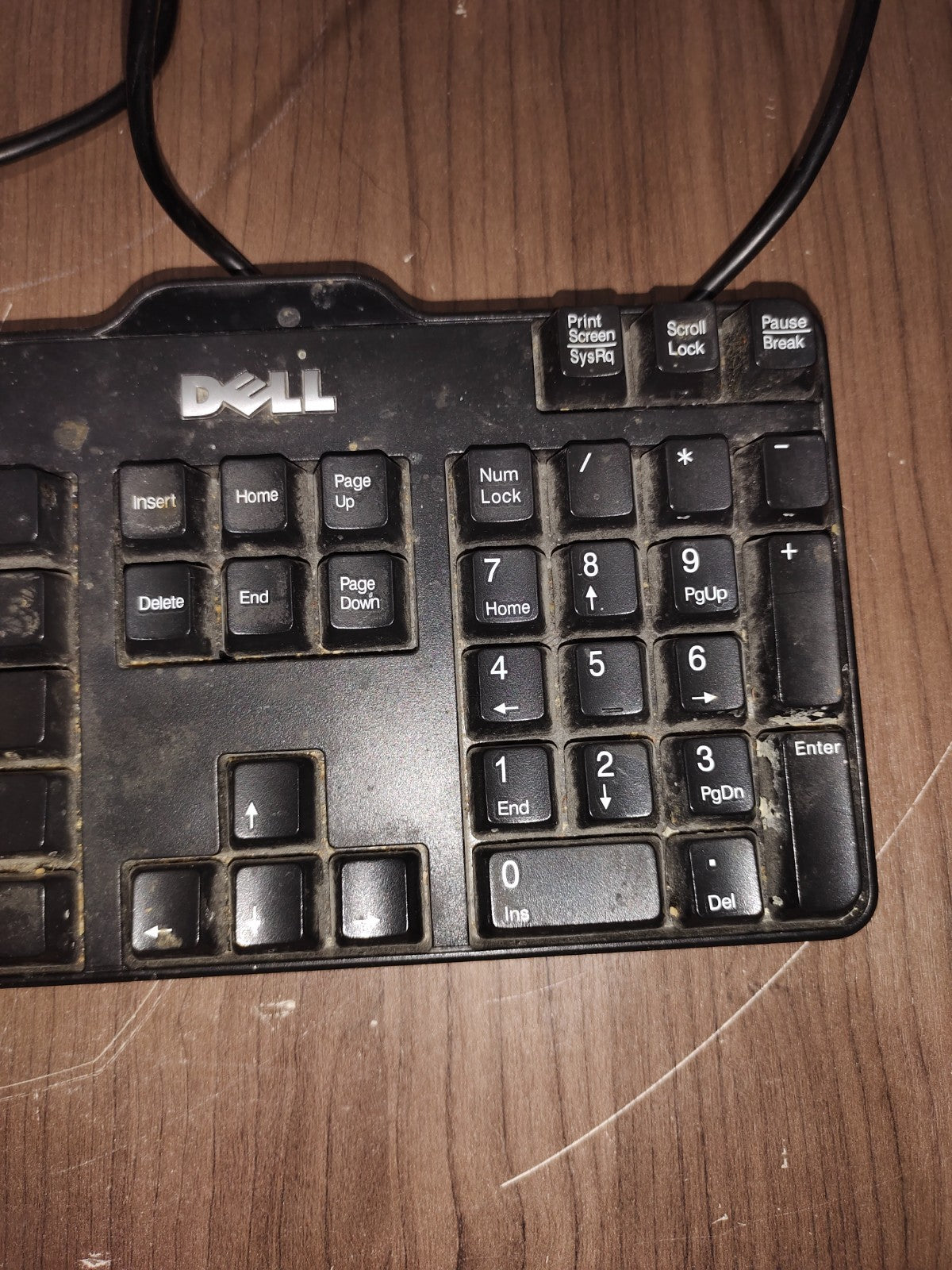 Dell SK-8115 L100 104-Key USB Wired Standard Keyboard 0DJ331 0RH659