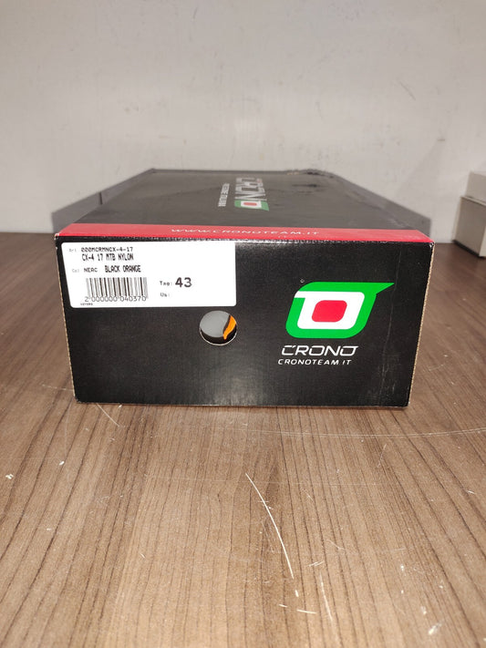 Crono CX-4-17 MTB NYLON Black Orange Shoes - Size - 43 (EUR)