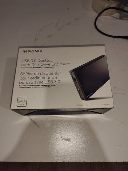 Insignia 3.5" SATA to USB 3.0 HDD Enclosure NS-PCHD335