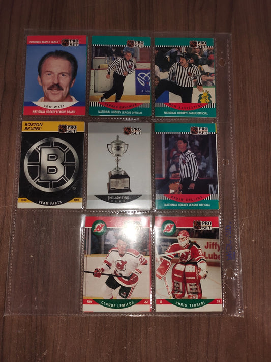 Rare Collectible NHL - Assorted Cards (Set - 2-22) PRO-SET - Set of 16 Cards